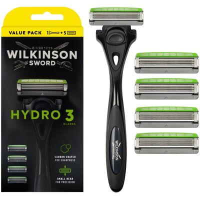 Wilkinson Hydro 3 Black Razor - Shaving Tool Wilkinson Hydro 3 Black Razor - Shaving Tool