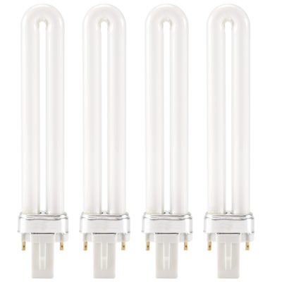merkloos 4 x 9W Nail UV Light Bulb Tube Replacement for 36w UV Curing Lamp Dryer merkloos 4 x 9W Nail UV Light Bulb Tube Replacement for 36w UV Curing Lamp Dryer
