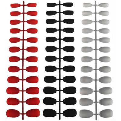 Kricely (As show, One size) 72Pcs Fake Nail Tips Finished Nail Sticker Patches Manicure Kricely (As show, One size) 72Pcs Fake Nail Tips Finished Nail Sticker Patches Manicure
