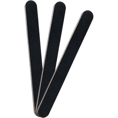 Unbranded Set of 3 nail files, 100/180 grit, reusable files for acrylic and natural nails, Unbranded Set of 3 nail files, 100/180 grit, reusable files for acrylic and natural nails,