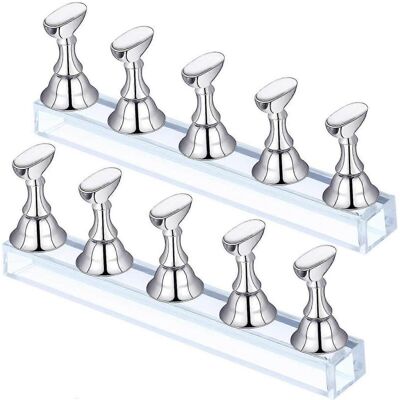 Unbranded Magnetic nail tip holder, flexible and easy to install, ideal for salons and hom Unbranded Magnetic nail tip holder, flexible and easy to install, ideal for salons and hom