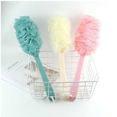 Unbranded (As show, One size) 3 pack of back scrubbers for shower, loofah sponge brush to Unbranded (As show, One size) 3 pack of back scrubbers for shower, loofah sponge brush to