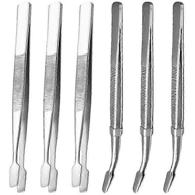 Unbranded Pcs Stainless Steel Tweezers Set, Stamp Collecting Tools, Multi-Purpose Tweezers Unbranded Pcs Stainless Steel Tweezers Set, Stamp Collecting Tools, Multi-Purpose Tweezers