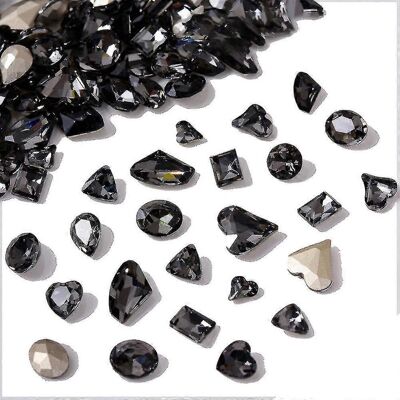 Unbranded 120Pcs Crystal Nail Rhinestones,DIY Nail Art Rhinestones,Multi-Shape Nail Art De Unbranded 120Pcs Crystal Nail Rhinestones,DIY Nail Art Rhinestones,Multi-Shape Nail Art De