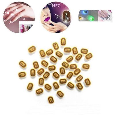 Unbranded 5pcs NFC Nail Stickers Bare Chip LED Nail Light Smart Nail Lamp Upgrade Nail Sti Unbranded 5pcs NFC Nail Stickers Bare Chip LED Nail Light Smart Nail Lamp Upgrade Nail Sti
