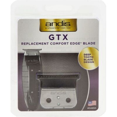 Andis 04850 GTX Deep Tooth T-Outliner Carbon Steel Replacement Blade Andis 04850 GTX Deep Tooth T-Outliner Carbon Steel Replacement Blade