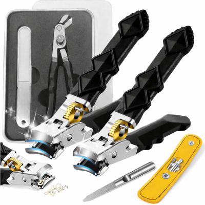 Unbranded Toenail Clippers for Thick Nails, Stainless Steel Wide Jaw Opening with 180 Prec Unbranded Toenail Clippers for Thick Nails, Stainless Steel Wide Jaw Opening with 180 Prec