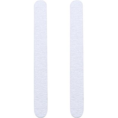 INOOMP 2Pcs White Double-Sided Nail Sanding Block Emery Board File Buffer INOOMP 2Pcs White Double-Sided Nail Sanding Block Emery Board File Buffer