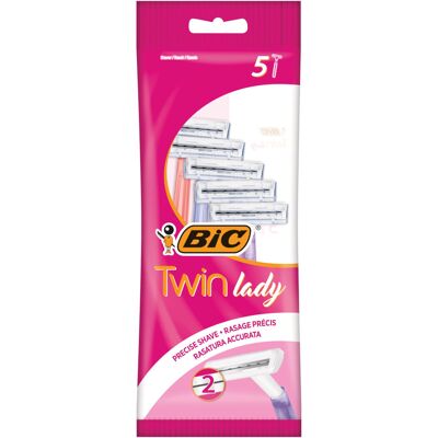 BIC TWIN LADY POUCH 5 BIC TWIN LADY POUCH 5