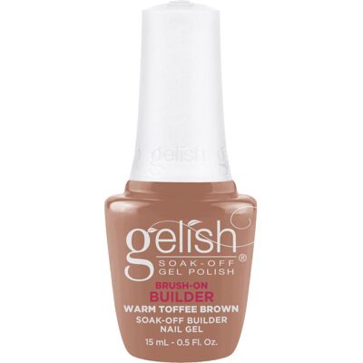 Gelish Brush-On Builder - Professional Soak-Off Gel Polish for Extensions, Overl Gelish Brush-On Builder - Professional Soak-Off Gel Polish for Extensions, Overl