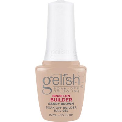 Gelish Brush-On Builder - Professional Soak-Off Gel Polish for Extensions, Overl Gelish Brush-On Builder - Professional Soak-Off Gel Polish for Extensions, Overl