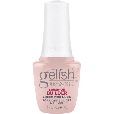 Gelish Brush-On Builder - Professional Soak-Off Gel Polish for Extensions, Overl Gelish Brush-On Builder - Professional Soak-Off Gel Polish for Extensions, Overl