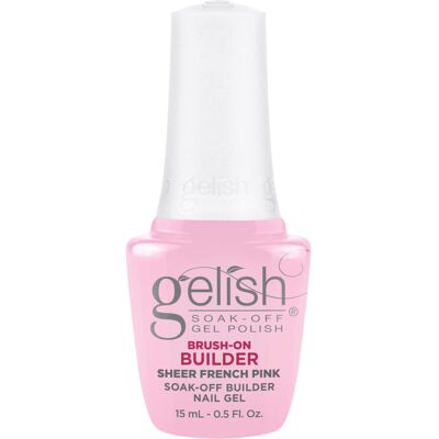 Gelish Brush-On Builder - Professional Soak-Off Gel Polish for Extensions, Overl Gelish Brush-On Builder - Professional Soak-Off Gel Polish for Extensions, Overl