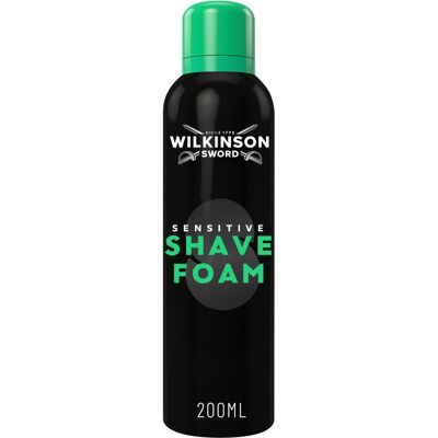 Wilkinson Sword Sensitive Shave Foam, Great Addition to Wash Bags for Wilkinson Sword Sensitive Shave Foam, Great Addition to Wash Bags for
