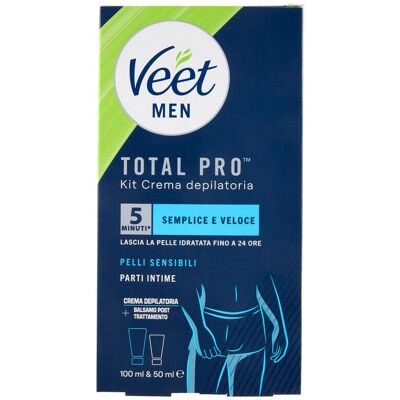Veet Men Kit - Intimate Area Depilatory Cream & Balm - Men's Grooming Veet Men Kit - Intimate Area Depilatory Cream & Balm - Men's Grooming