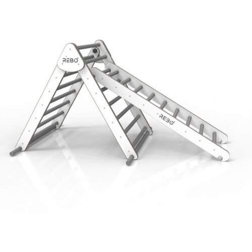 (Triangle & Ladder) Rebo Montessori Pikler Style Climbing Triangle