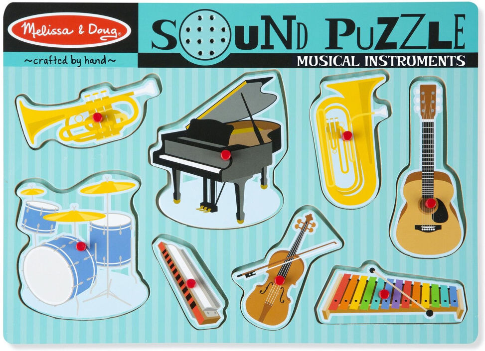 Melissa & Doug Sound Puzzle Musical Instruments