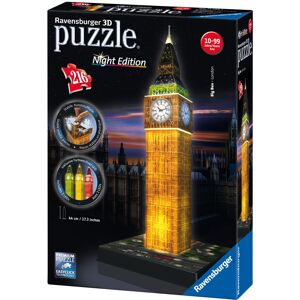 Ravensburger Big Ben - Night Edition, 216pc 3D Jigsaw Puzzle® Ravensburger Big Ben - Night Edition, 216pc 3D Jigsaw Puzzle®