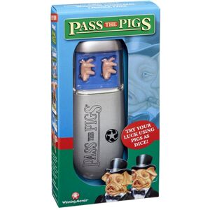Pass the Pigs Winning Moves 123 - Classic Party Pig Dice Game in a Silver Compac Pass the Pigs Winning Moves 123 - Classic Party Pig Dice Game in a Silver Compac
