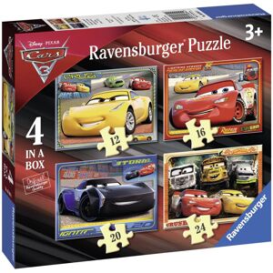 Ravensburger 6894 Disney Pixar Cars 3 4 in a box Jigsaw Puzzles - 12, 16, 20 and Ravensburger 6894 Disney Pixar Cars 3 4 in a box Jigsaw Puzzles - 12, 16, 20 and