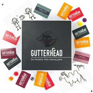 Gutter-Games Gutterhead - The Fiendishly Filthy Drawing Game [Drinking & Party Game for Adult Gutter-Games Gutterhead - The Fiendishly Filthy Drawing Game [Drinking & Party Game for Adult