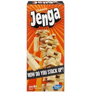 Hasbro Jenga Classic: Children's Game that Promotes the Speed of Reaction Hasbro Jenga Classic: Children's Game that Promotes the Speed of Reaction