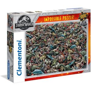 Clementoni 39470 Clementoni-39470-Impossible Puzzle-Jurassic World-1000 Pieces, Clementoni 39470 Clementoni-39470-Impossible Puzzle-Jurassic World-1000 Pieces,
