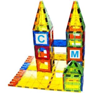 Genius building Magnet Tiles 3D Brain Building Blocks Set of 199 Pieces Incl Genius building Magnet Tiles 3D Brain Building Blocks Set of 199 Pieces Incl