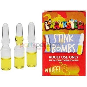 Henbrandt Box Of 3 Stink Bombs (Single) Henbrandt Box Of 3 Stink Bombs (Single)