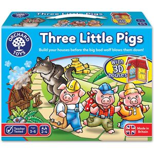 Orchard Toys Three Little Pigs Game - Group Play Ages 3-6 Orchard Toys Three Little Pigs Game - Group Play Ages 3-6
