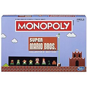 USAopoly Super Mario Bros Collector's Edition Monopoly Board Game USAopoly Super Mario Bros Collector's Edition Monopoly Board Game