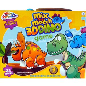 Kandy Toys Mix N' Match 3D Dino Dinosaur Puzzle Game Kandy Toys Mix N' Match 3D Dino Dinosaur Puzzle Game