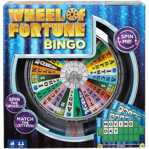 Mattel Wheel of Fortune Bingo Television Board Game: Spin to land letters, compl Mattel Wheel of Fortune Bingo Television Board Game: Spin to land letters, compl