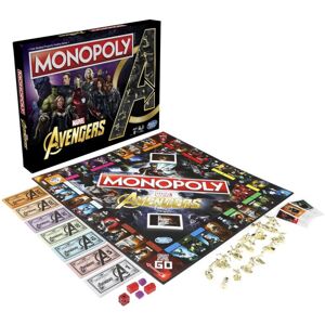 Hasbro Gaming Monopoly: Marvel Avengers Edition Board Game Ages 8 and Up Hasbro Gaming Monopoly: Marvel Avengers Edition Board Game Ages 8 and Up