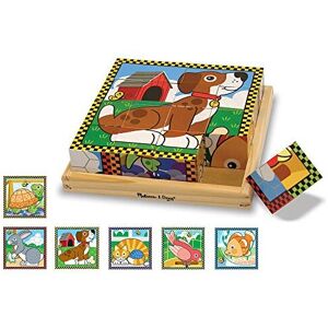 Melissa & Doug Pets Wooden Cube Puzzle With Storage Tray (16 pcs) Melissa & Doug Pets Wooden Cube Puzzle With Storage Tray (16 pcs)