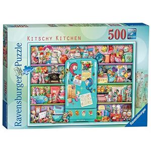 Ravensburger 16575 Kitschy Kitchen 500pc Jigsaw Puzzle for Adults & for Kids Age Ravensburger 16575 Kitschy Kitchen 500pc Jigsaw Puzzle for Adults & for Kids Age