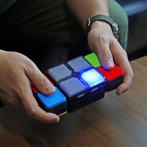 Unbranded LED Music Magic Cube Puzzle Flip Slide Multiplayer Electronic Game Toys Unbranded LED Music Magic Cube Puzzle Flip Slide Multiplayer Electronic Game Toys