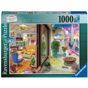 Ravensburger Model 165452 Puzzle - NYC Apartment - 1000 Pieces Ravensburger Model 165452 Puzzle - NYC Apartment - 1000 Pieces