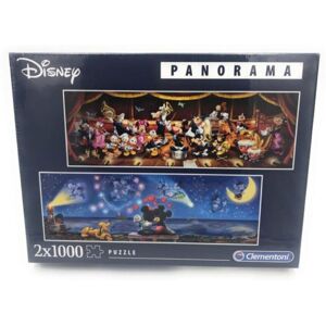 Clementoni Disney 2X 1000 Piece Jigsaw Puzzle x 2 Mickey & Minnie Mouse Clementoni Disney 2X 1000 Piece Jigsaw Puzzle x 2 Mickey & Minnie Mouse