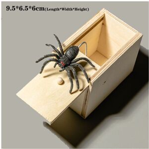 Unbranded (Beige) Wooden Prank Spider Scare Box Hidden in Case Joke Trick Play Kids Adult Unbranded (Beige) Wooden Prank Spider Scare Box Hidden in Case Joke Trick Play Kids Adult
