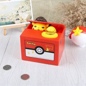 Pokémon Pokemon Go Pikachu Coin Grabber Money Box Saving Pot Piggy Bank kids gift Pokémon Pokemon Go Pikachu Coin Grabber Money Box Saving Pot Piggy Bank kids gift