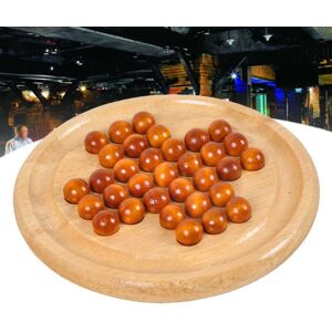 Unbranded Wooden Solitaire Board Game Marble Child Educational Classic Fun Toy Unbranded Wooden Solitaire Board Game Marble Child Educational Classic Fun Toy