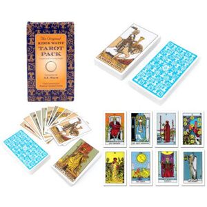 Unbranded 78 tarot cards deck the rider waite english telling divination game Unbranded 78 tarot cards deck the rider waite english telling divination game