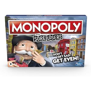 Hasbro Monopoly for Sore Losers Board Game for Ages 8 and up, the Game Where it Pays to Hasbro Monopoly for Sore Losers Board Game for Ages 8 and up, the Game Where it Pays to