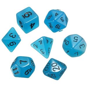 GreenZech () 7pcs Multi-sided Luminous Polyhedral Digital Acrylic Dice Set Noctilucent GreenZech () 7pcs Multi-sided Luminous Polyhedral Digital Acrylic Dice Set Noctilucent