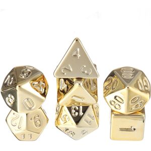 GreenZech () 7Pcs Colorful Polyhedral Dice Resin Plating Dices Set Role Playing Board Part GreenZech () 7Pcs Colorful Polyhedral Dice Resin Plating Dices Set Role Playing Board Part