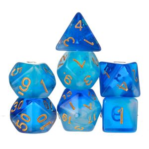 GreenZech () 7Pcs/Set Polyhedral Dices for DND Dungeons & Dragons D20 D12 D10 D8 D6 D4 Des GreenZech () 7Pcs/Set Polyhedral Dices for DND Dungeons & Dragons D20 D12 D10 D8 D6 D4 Des