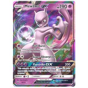 Pokémon Mewtwo GX - 39/73 - Ultra Rare Pokémon Mewtwo GX - 39/73 - Ultra Rare