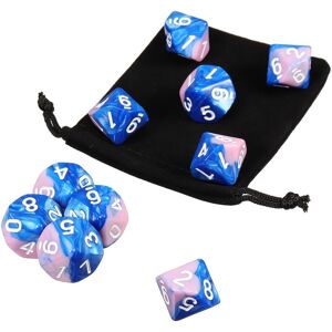 GreenZech () 10pcs 10 Sided Dice D10 Polyhedral RPG Role Playing Game Dices w/ bag GreenZech () 10pcs 10 Sided Dice D10 Polyhedral RPG Role Playing Game Dices w/ bag