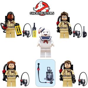 Unbranded (5pcs) Ghostbusters Puzzle Assembly DIY Children'S Toy Building Blocks Minifigur Unbranded (5pcs) Ghostbusters Puzzle Assembly DIY Children'S Toy Building Blocks Minifigur